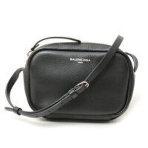 Balenciaga Camera Bag Shoulder Black Calfskin